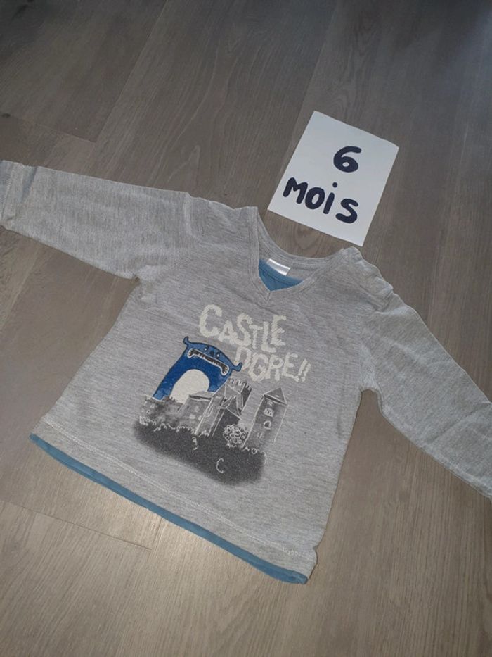 Maillot t-shirt 6/9mois