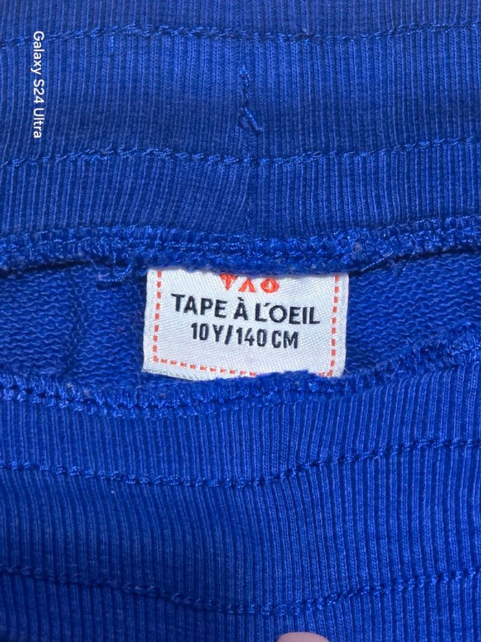 Short bleu électrique - TAO - Taille 10 ans - photo numéro 2