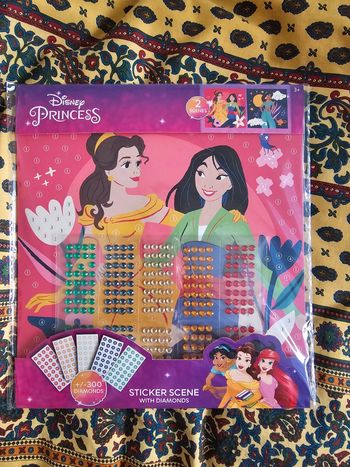 Princesses disney tableaux de strass à réaliser