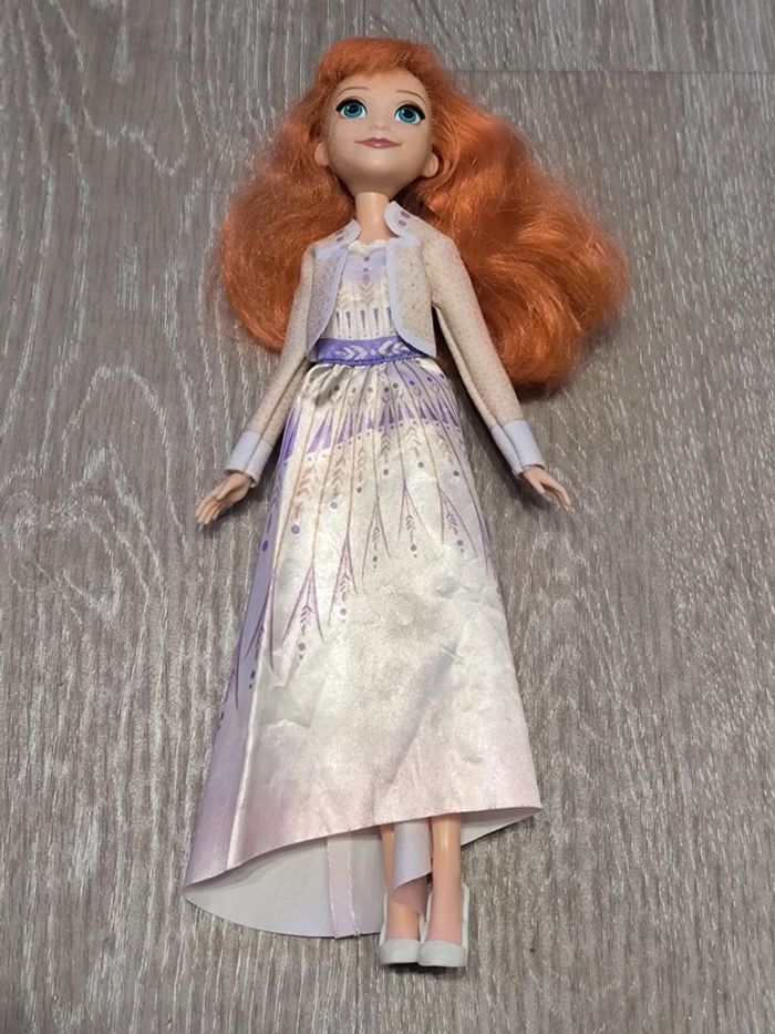 Disney Poupée princesse Anna la reine des neiges - photo numéro 2