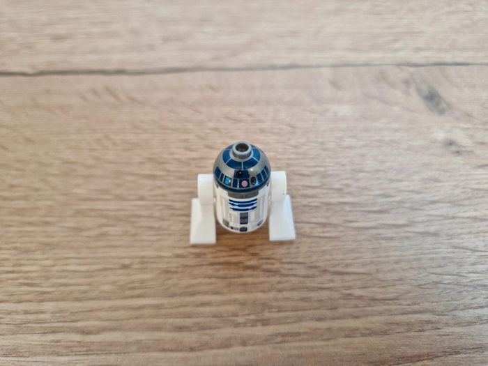 Figurine type lego Droide R2D2 star wars - photo numéro 2