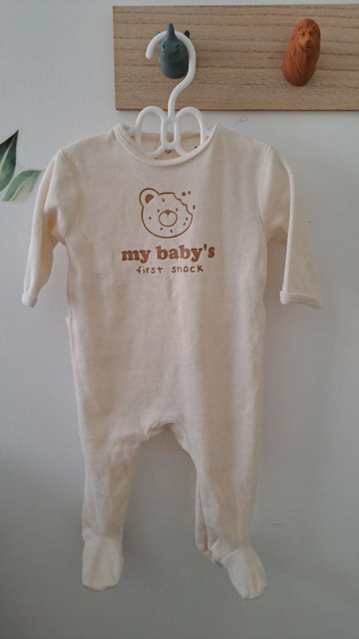 Pyjama ouverture sur l'arrière