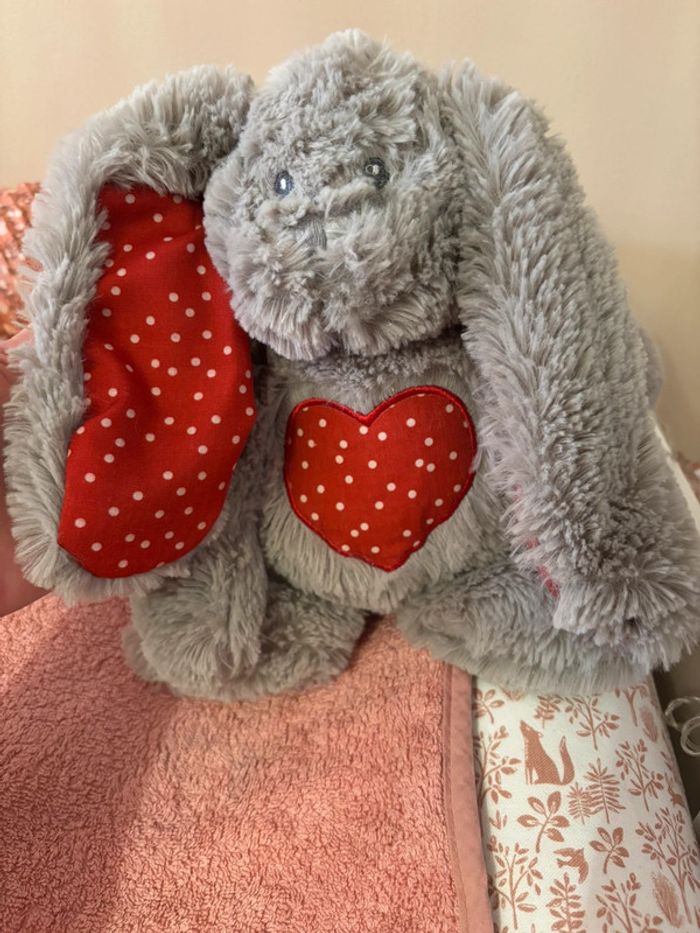 Peluche lapin Francoise Saget - photo numéro 3