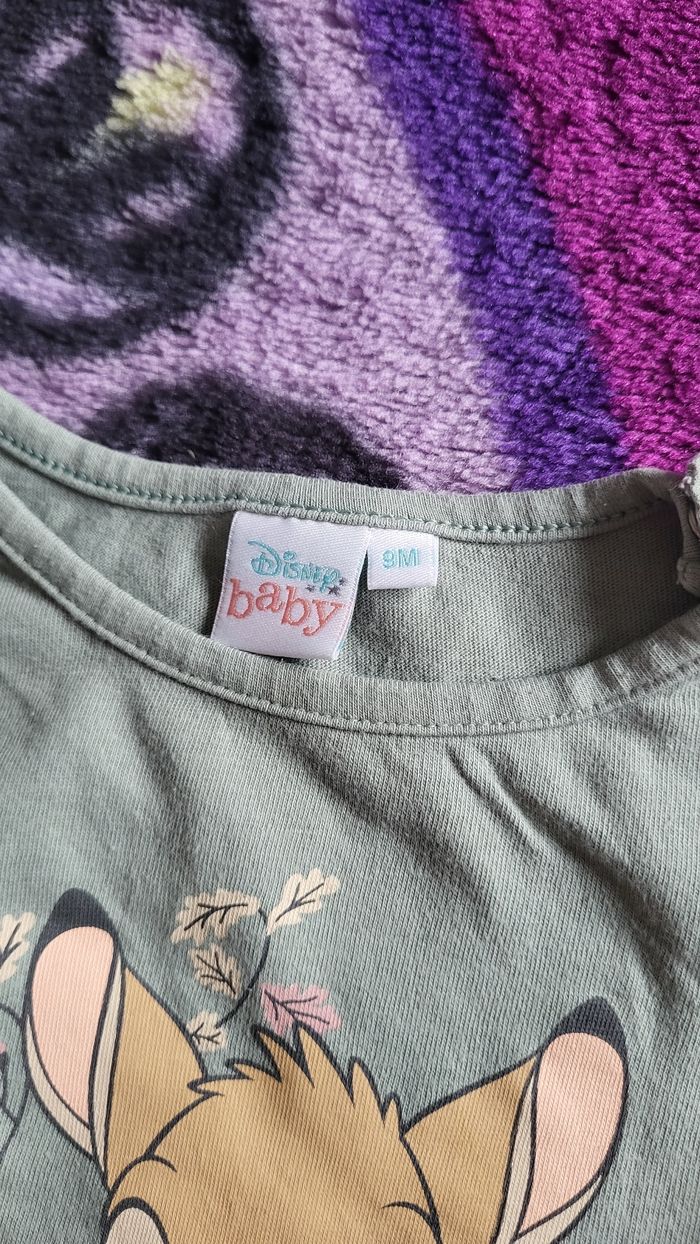 Tee-shirt 9 mois disney baby - photo numéro 4