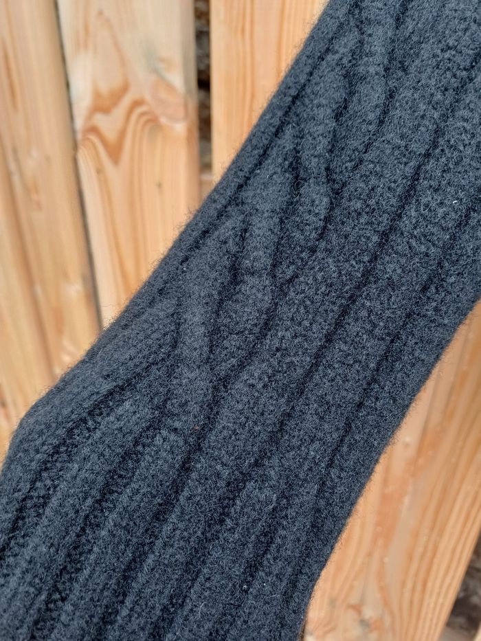 Veste pull zippé chaud en laine d'agneau Tommy Hilfiger taille XL - photo numéro 3