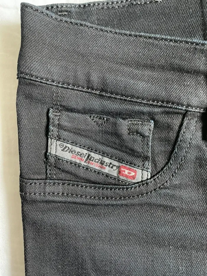 Jean noir Diesel Jegging Livier W25 - photo numéro 2