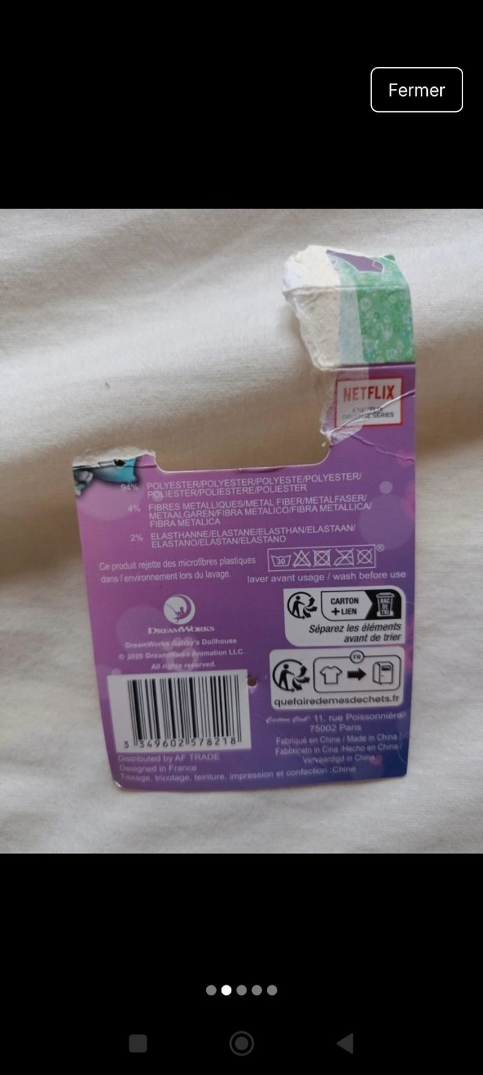 Chaussettes gabby' s dollhouse - photo numéro 5