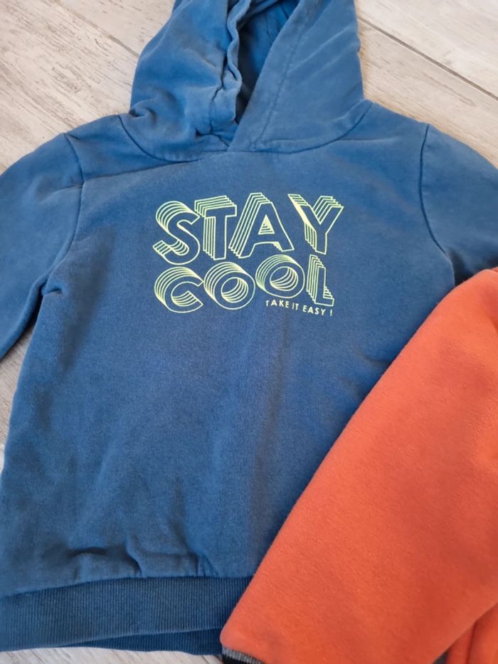 Lot de 2 pulls sweats - photo numéro 2