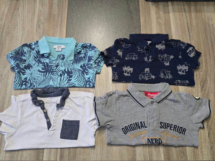 Tee shirt / polo manche courtes en lot ou a l'unité
