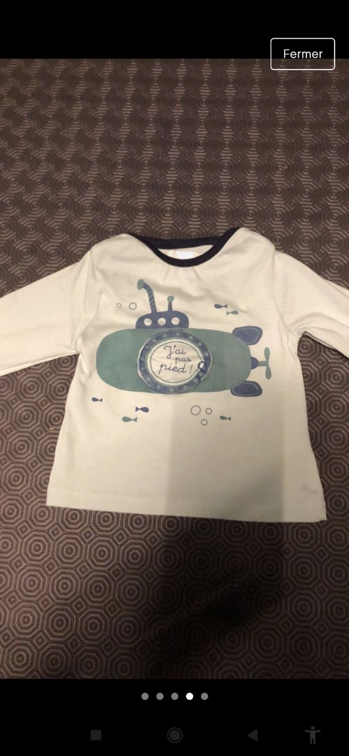 Lot tee shirt a longue manches - photo numéro 4