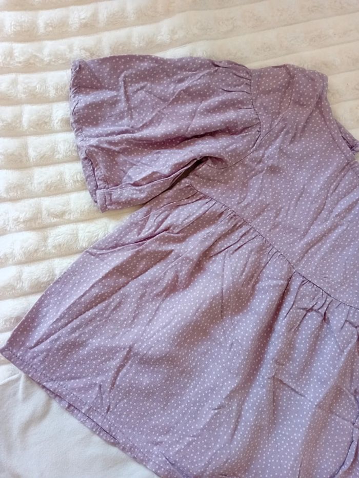 Ensemble short +tunique fille 4/5ans 🌸🩶 - photo numéro 2