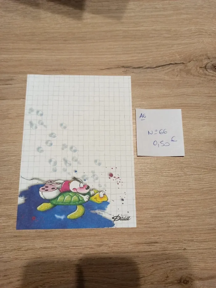 Feuille Diddl A6 66 0,50€