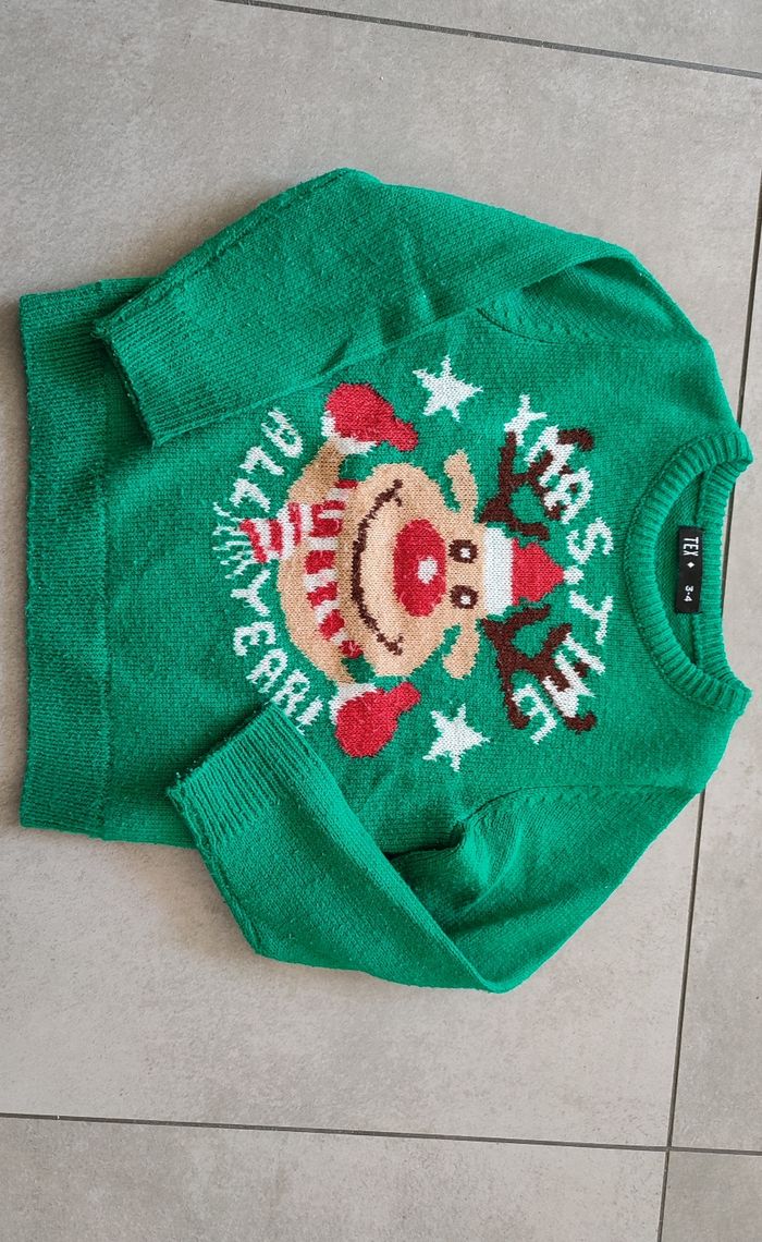 Pull Noël 3 ans - photo numéro 2