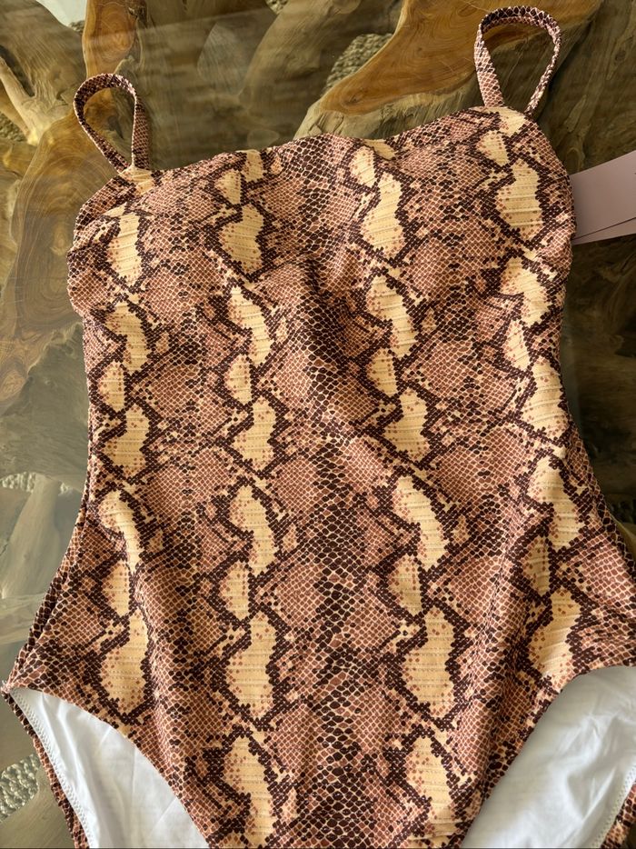 Maillot de bain Livia 1 pièce python - photo numéro 2