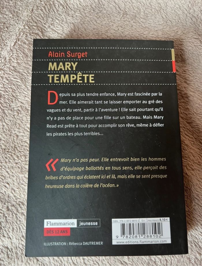 Livre Marie tempête de Alain Surget - photo numéro 5