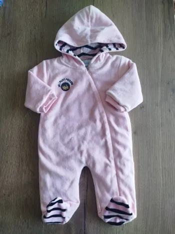 Combinaison bébé fille rose 6 mois neuve