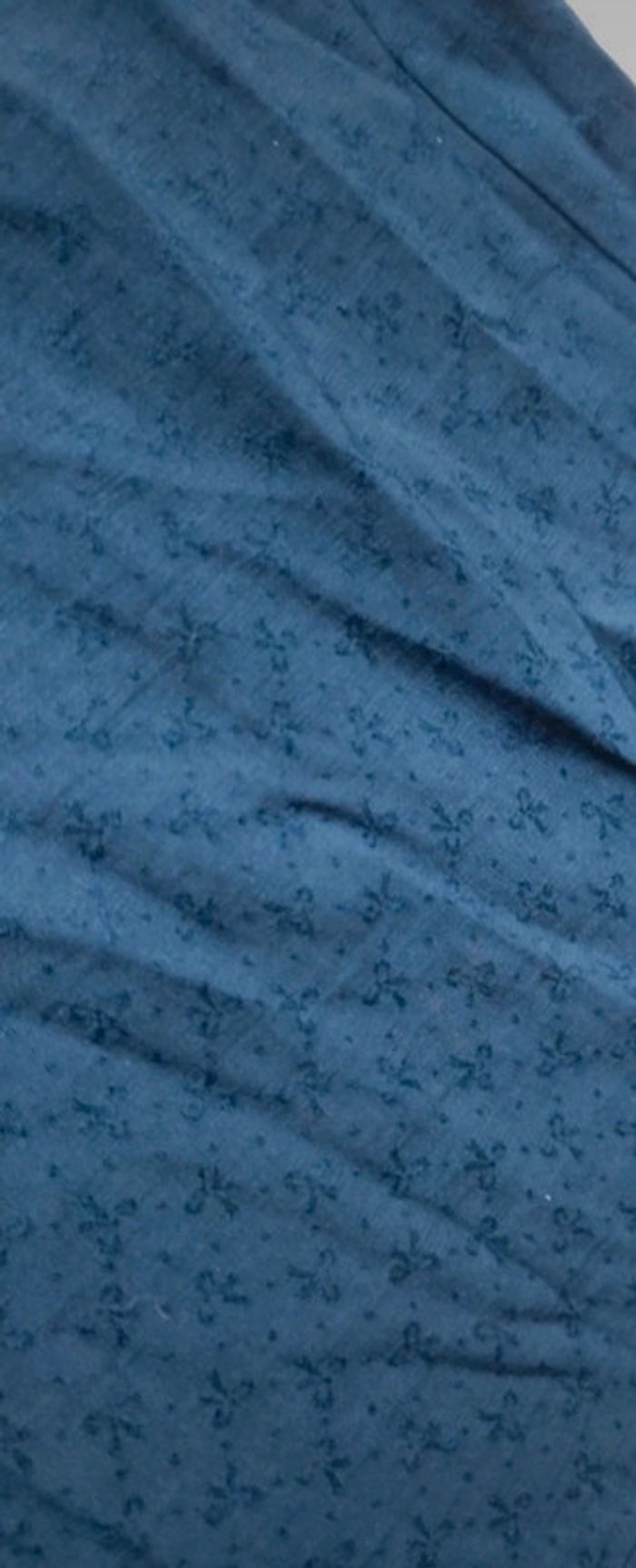 Robe sans manches col claudine bleu marine 40 - photo numéro 4