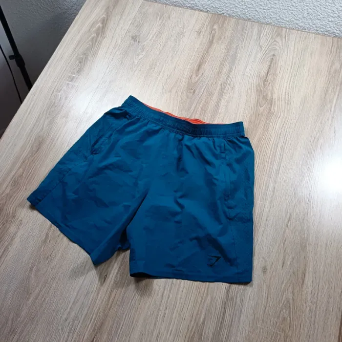 Short gymshark homme bleu M - photo numéro 3