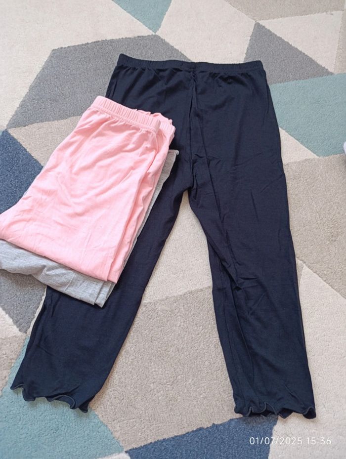 Legging 3/4 neuf lot de 3