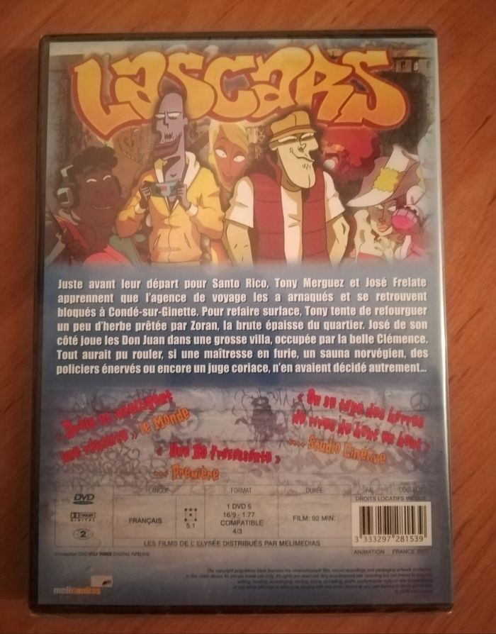 DVD neuf sous blister "Lascars" - photo numéro 2
