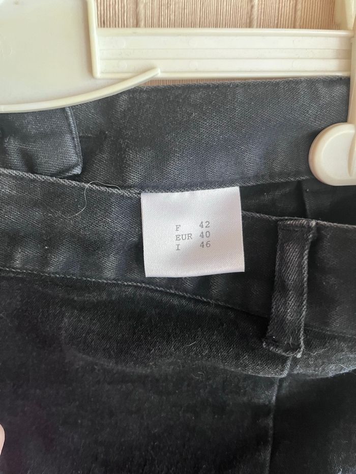 Jupe noire effet jean taille 36/38 - photo numéro 9