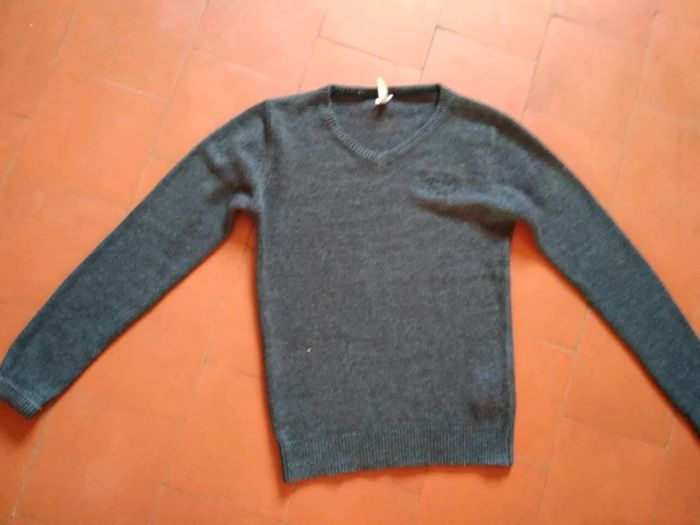 Pull gris Kaporal 12 ans - photo numéro 2