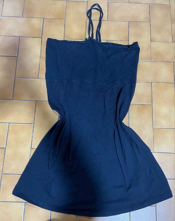 Robe tunique noir 44 etam