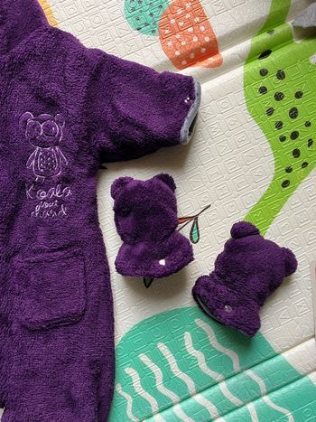 Combinaison chaude d’hiver 3-6 mois