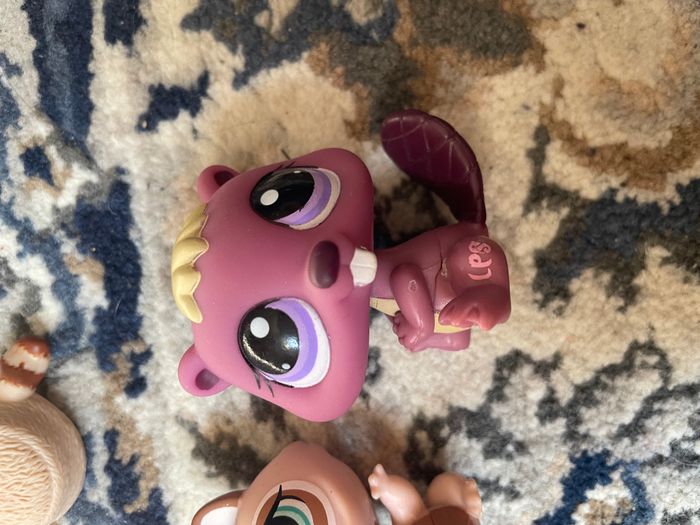 Duo Littlest Petshop Raton-Laveur 1409 et Castor 1410 - photo numéro 3