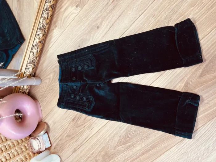Taille 3 ans robe et pantalon fille Little Marc Jacob noir et bleu 🩷 - photo numéro 8
