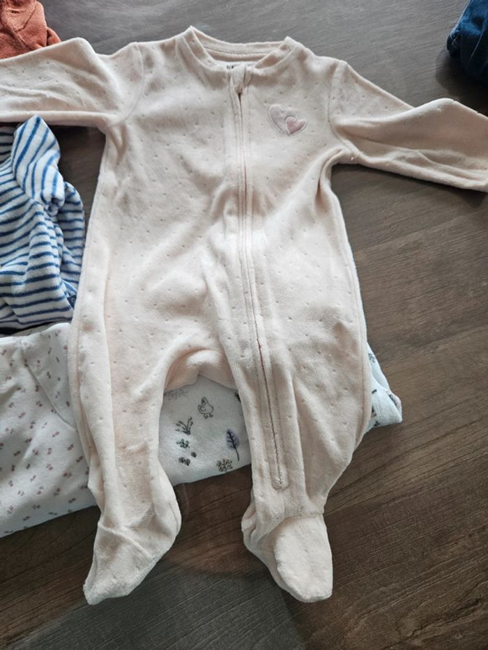 Lot de 6 pyjamas bébé - photo numéro 3
