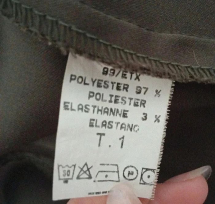 Veste cintrée kaki La Mode est à Vous taille S - photo numéro 4