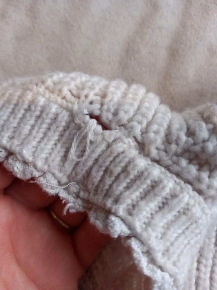 Pull blanc - photo numéro 4