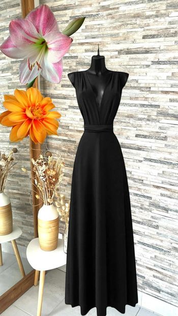 Robe noire d’été pour occasions