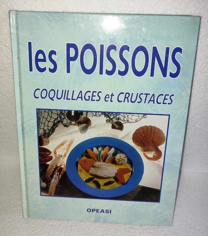 Livre les poissons - coquillages et crustaces