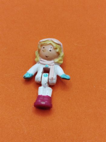 Figurine Polly pocket Ski lodge 