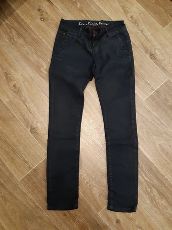 Pantalon femme bleu