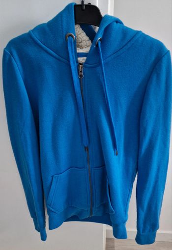 Veste molletonnée fille
