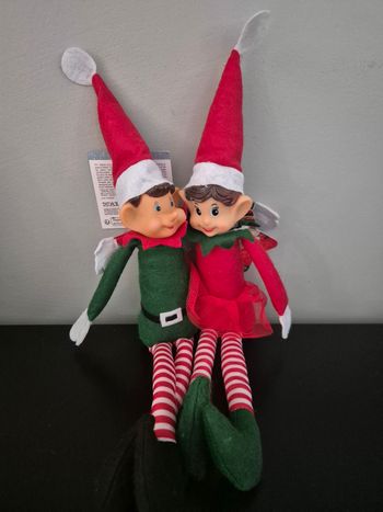 Duo de lutin et lutine farceur