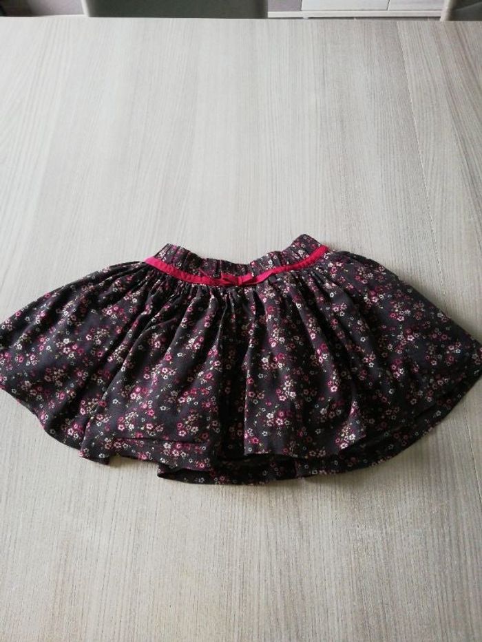Jupe fleurie