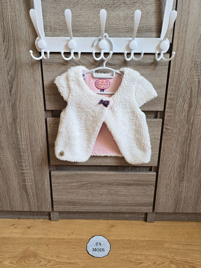Vêtement Bébé Fille - Cardigan sans manches - Sergent Major - 24 mois 86 cm