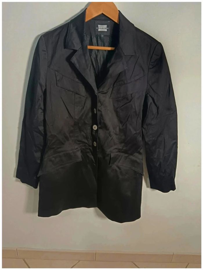 C10 blazer noir Nathalie Chaize 44