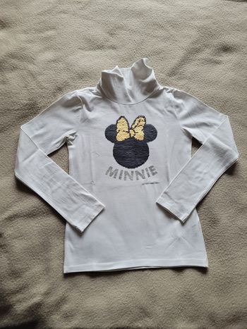 Pull à col roulé disney 10 ans