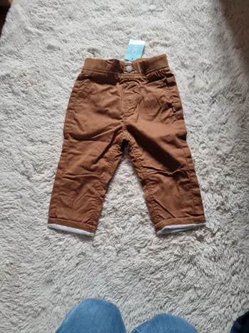 Pantalon marron obaibi neuf