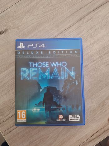 Jeu ps4 those who remain
