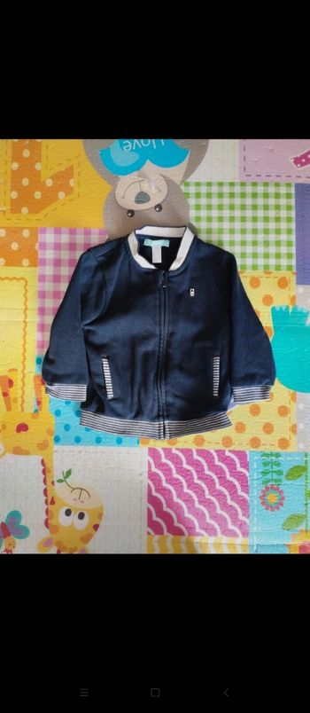 Gilet bébé garçon 12 mois