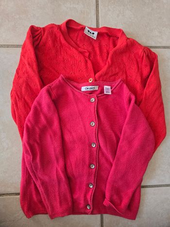 Lot de gilet 2ans