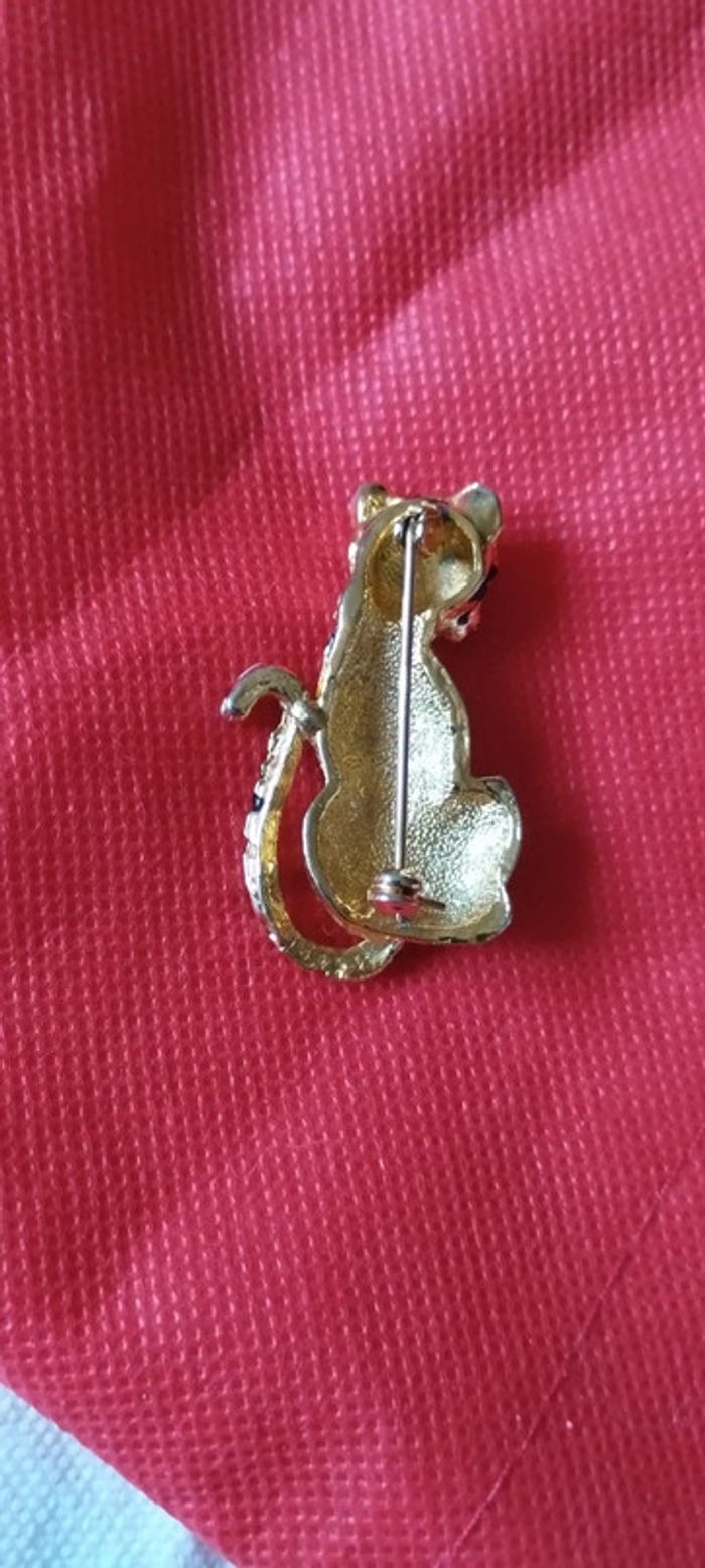 Broche fantaisie, panthère - photo numéro 2