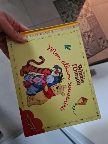 Mon album de souvenirs bébé winnie l'ourson