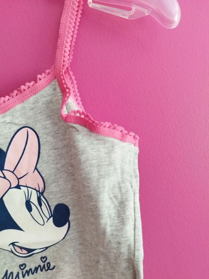 Maillot de corps fille Minnie Disney taille 122/128 b1 - photo numéro 3